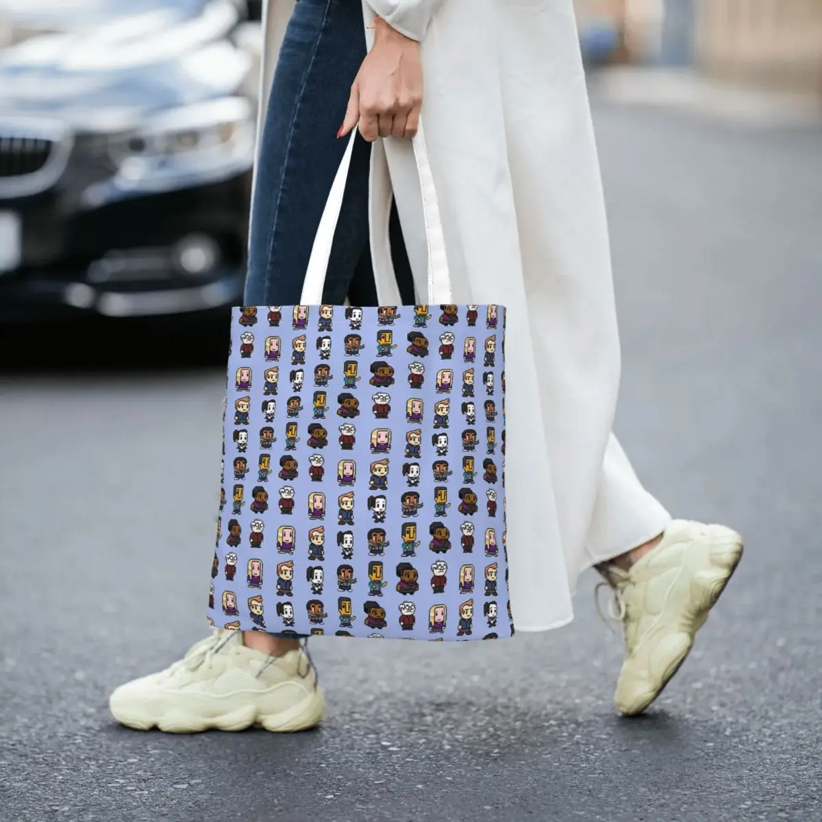 Community Women Canvas Handbag Large Capacity Shopper Bag Tote Bag withSmall Shoulder Bag
