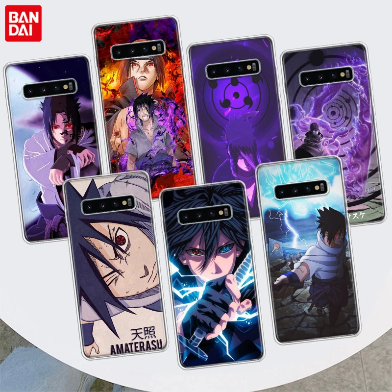 

Anime Naruto Sasuke Phone Case For Samsung Galaxy S10 Plus S20 FE S21 S22 Ultra S10E S9 S8 + S7 Edge J4 Housing Shell Coque