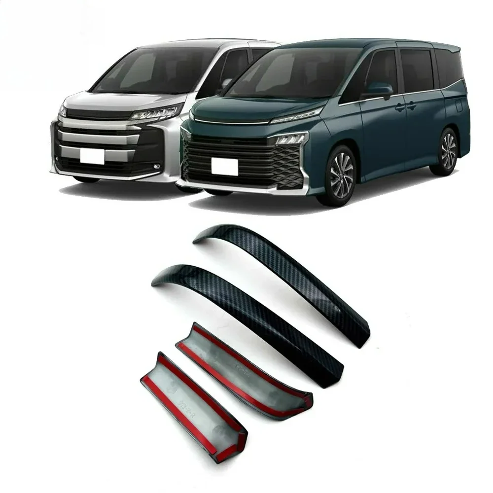 Фото Для Toyota Voxy Noah 90 Series 2022 года: декоративная накладка на боковое зеркало заднего вида, стильный стикер из карбонового волокна. №3
