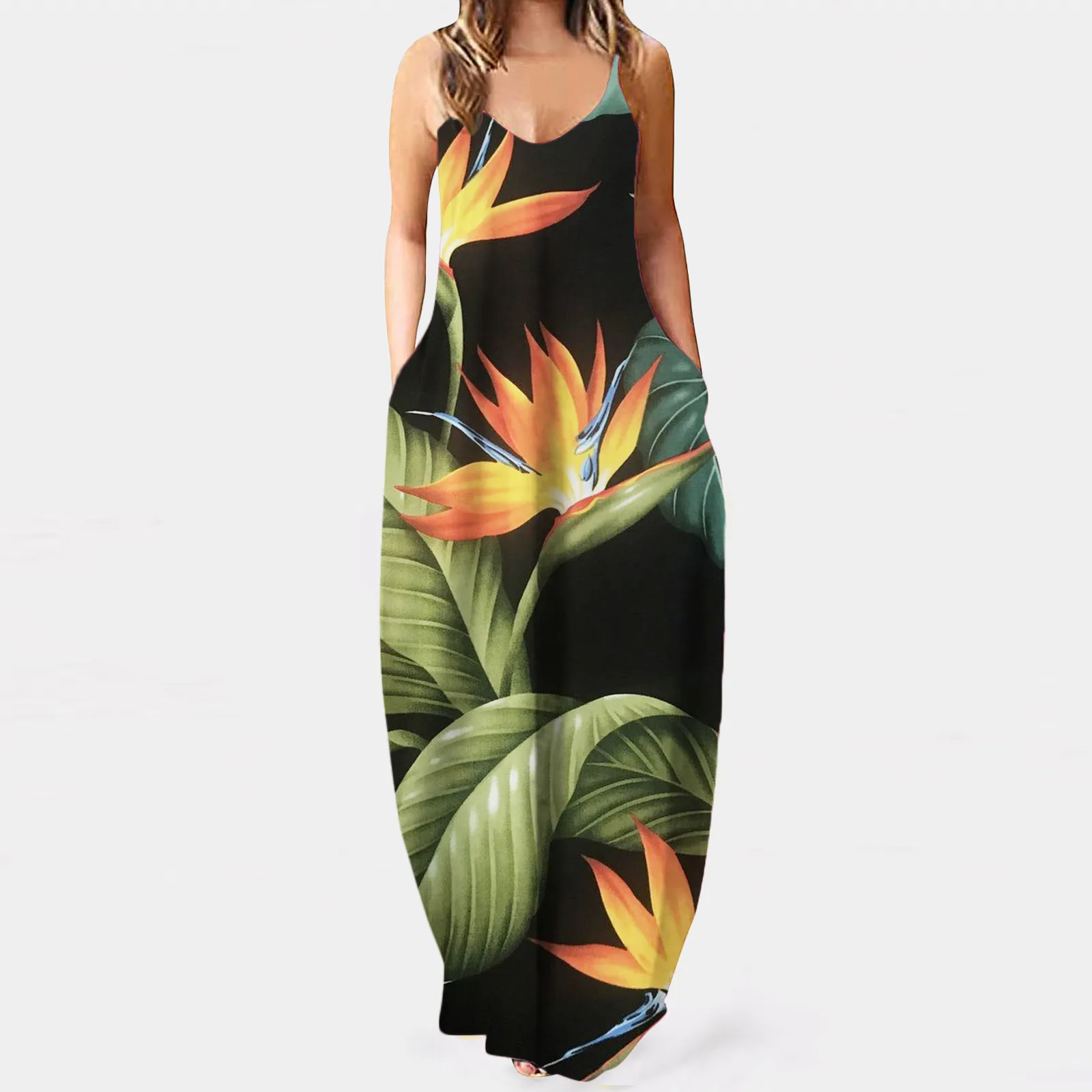 

Платье женское повседневное на день рождения, с V-образным вырезом и воланом