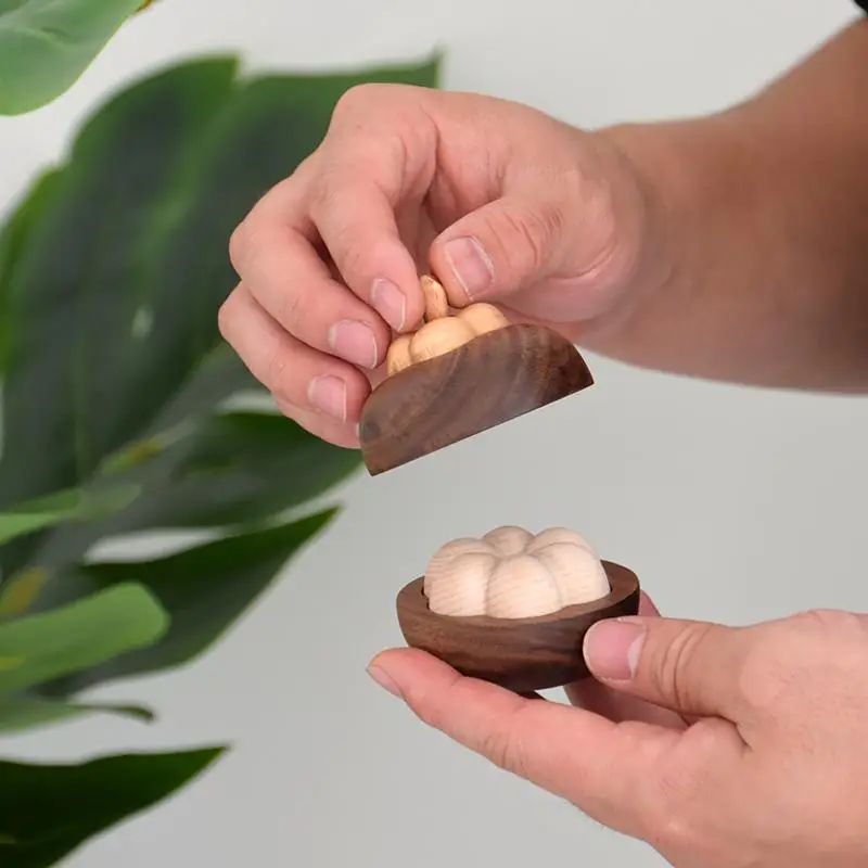 Деревянный диффузор аромата для ароматерапии с мангостантом деревянный