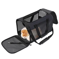 pet travel carrier for cats dogs puppy comfort portable foldable pet bag airline approved load bearing 10kg