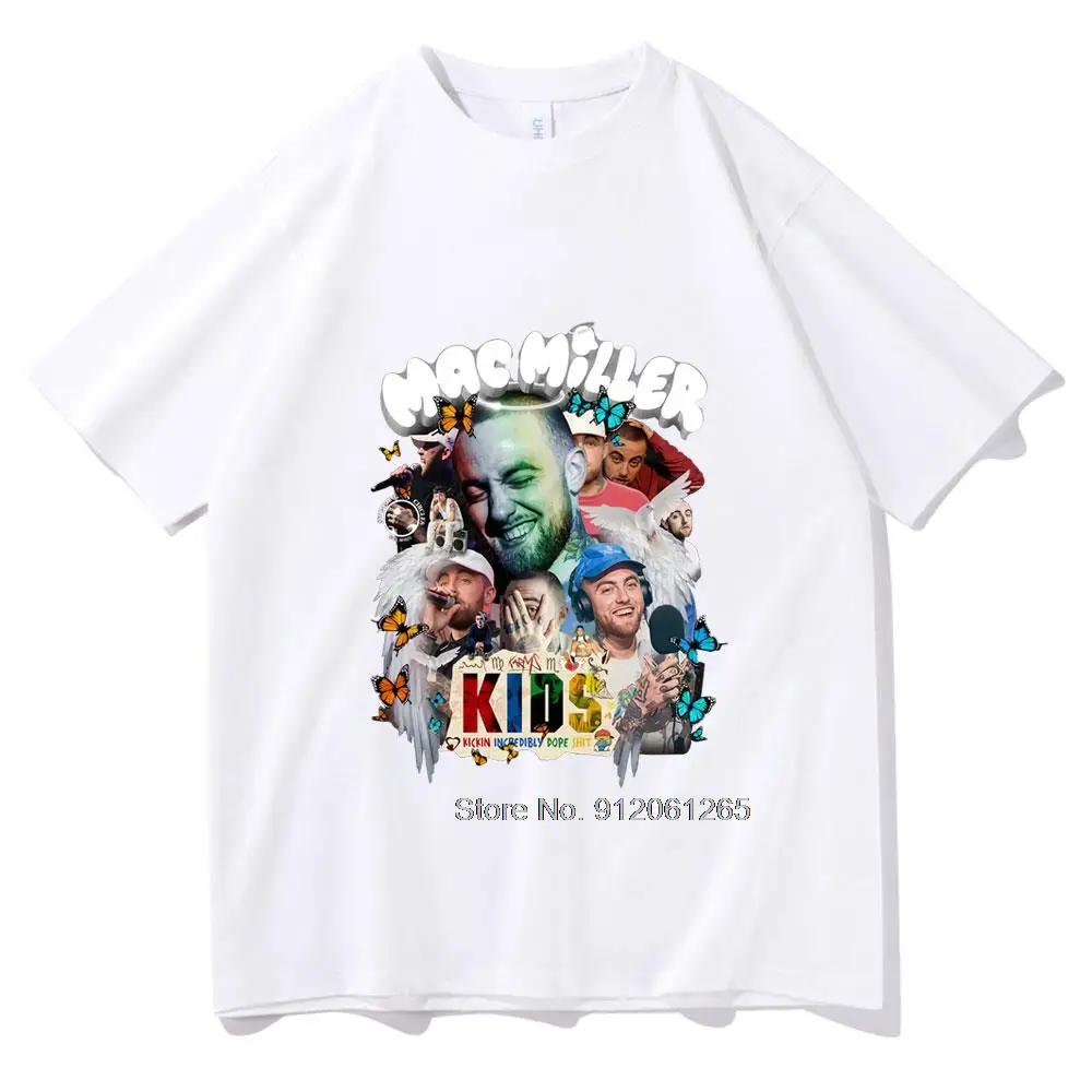 Детская футболка с принтом Mac Miller футболки Роберта Паттинсона графические