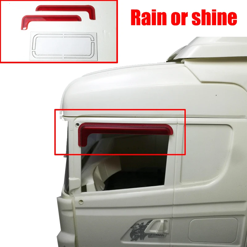 Модифицированная модель Weathershield декоративные аксессуары для 1/14 Tamiya RC грузовик