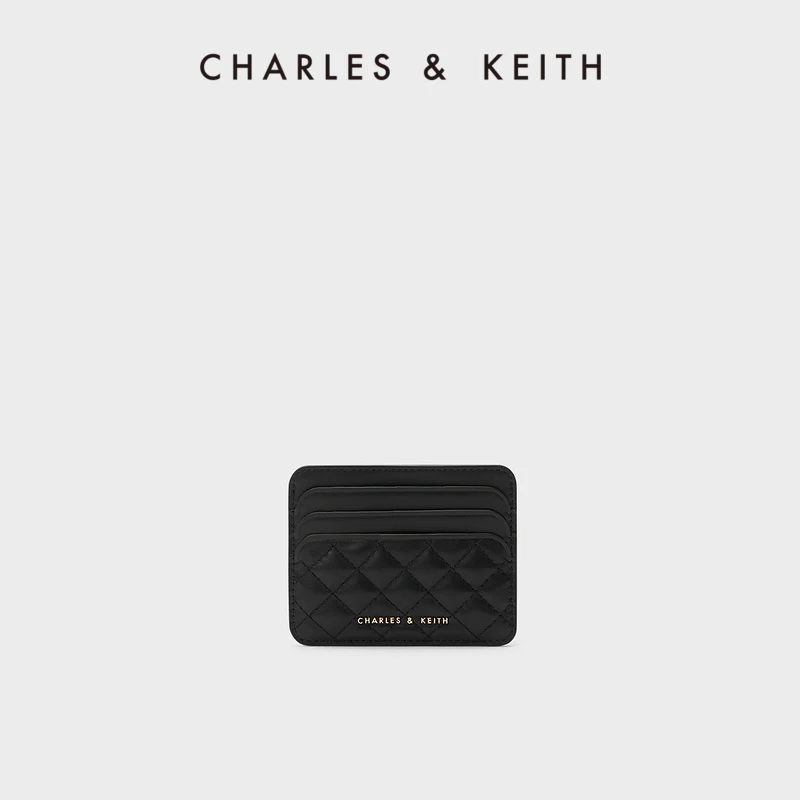 

Charles&Keith23 Summer New Collection Ck6-50680926-2 Fashion Plaid Soft Mini Card Bag For Women