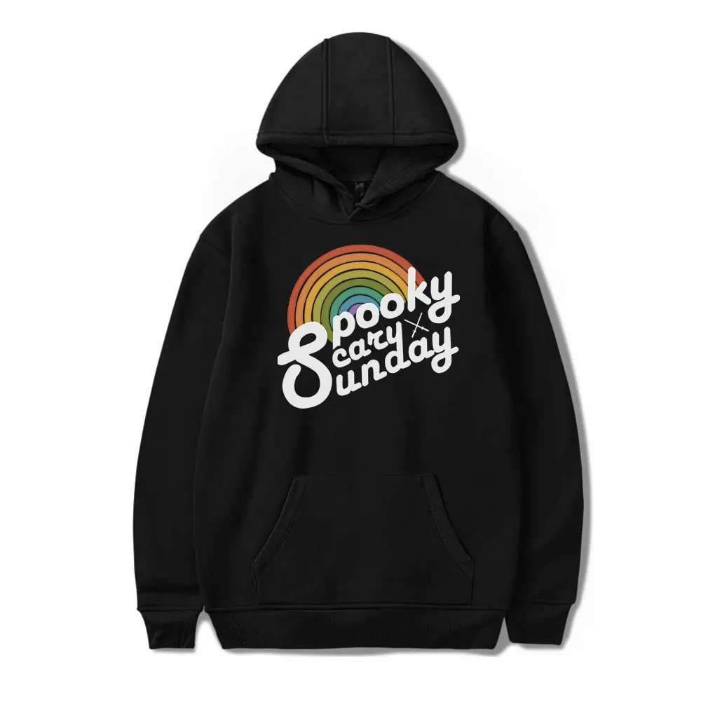 

CoryxKenshin Spooky Scary Sunday Merch Hoodie Boy girls Long Sleeve Sweatshirt Female Men's Hoodie Anime Clothes Oversized Tops