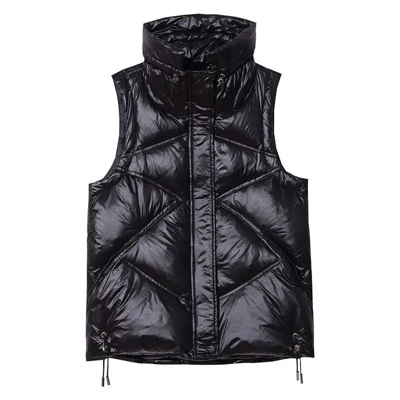 Women Ultra Light Down Long Vest Casual Slim Waistcoat  White Duck Down New Korean Style 2023 Fashion Hot Saling Vest U29