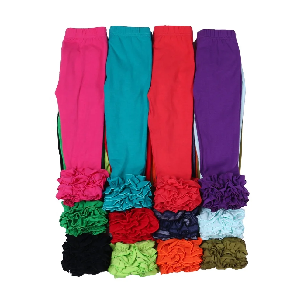 Mudbala детские леггинсы с рюшами и глазурью осенне-зимние модные хлопковые штаны