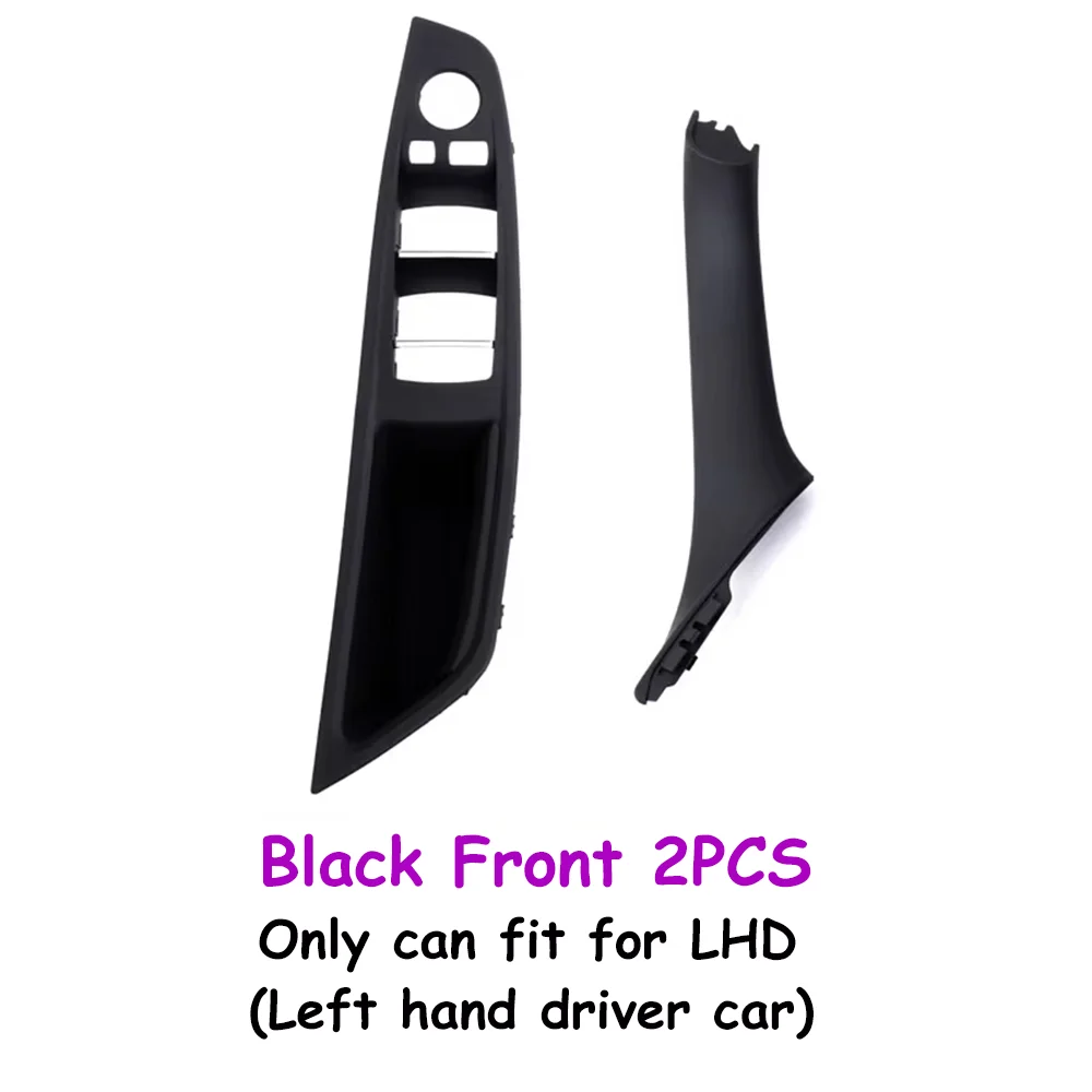 

F10 F11 F18 LHD салон автомобиля, подлокотник передней двери, набор ручек, замена для BMW 5 серии 520i 523i 525i 528i