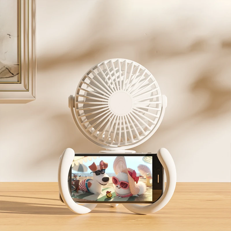 Мини-вентилятор со штативом для детской кроватки 2000 мАч |