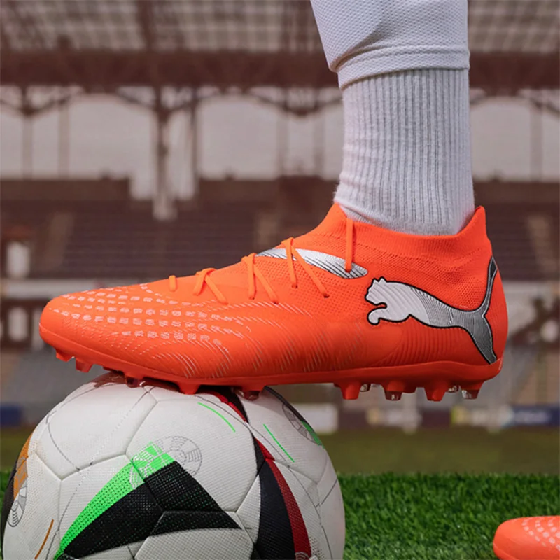 Фото Футбольные кроссовки Puma для мужчин и женщин - износостойкая обувь для фитнеса 108904-01 №2