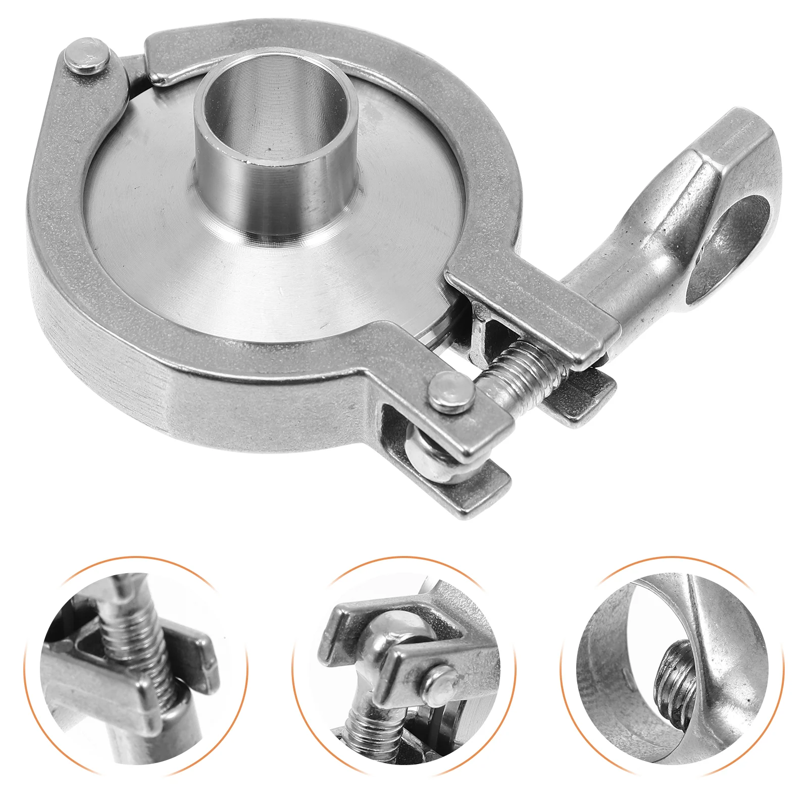 

Ferrule Fitting Clamps Heavy Duty Tri Flange Express Pipe Safe Kits Sanitary Weld