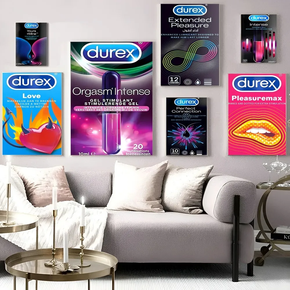 Сексуальный брендовый плакат D-Durexes хорошее качество принты и постеры винтажный
