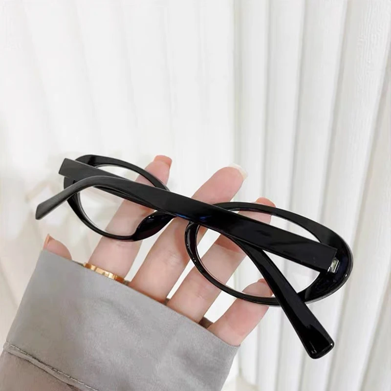 Новые овальные оправы очки с пряностями для девушек винтажные зрения плоскими