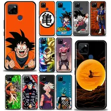 Phone Case For Oppo A3s A5s A9 A15 A31 A63 A54 A52 Find X2 Reno 3 4 5 6 Pro 5G Silicone Back Cover Bandai Dragon Ball Z Son-Goku