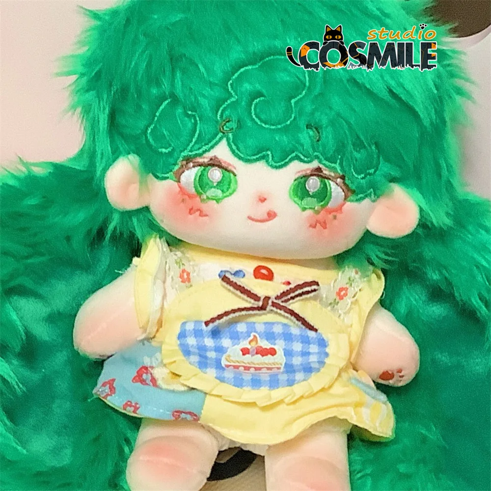 No attributes Wool Roll Inu Dog Orange Medusa Monster Big Ear Unique 20cm Plush Doll Body Bone Toy MH Sa |