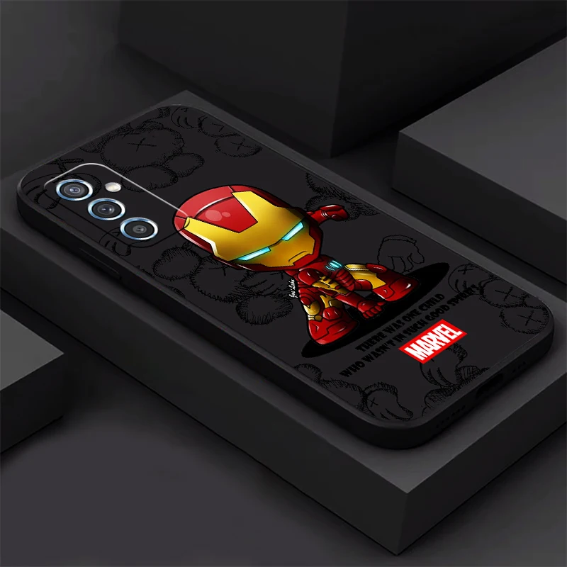 

Marvel Cartoon Spiderman For Xiaomi Redmi 10 Phone Case Protect Silicone Cover Soft Funda Black Liquid Silicon Coque
