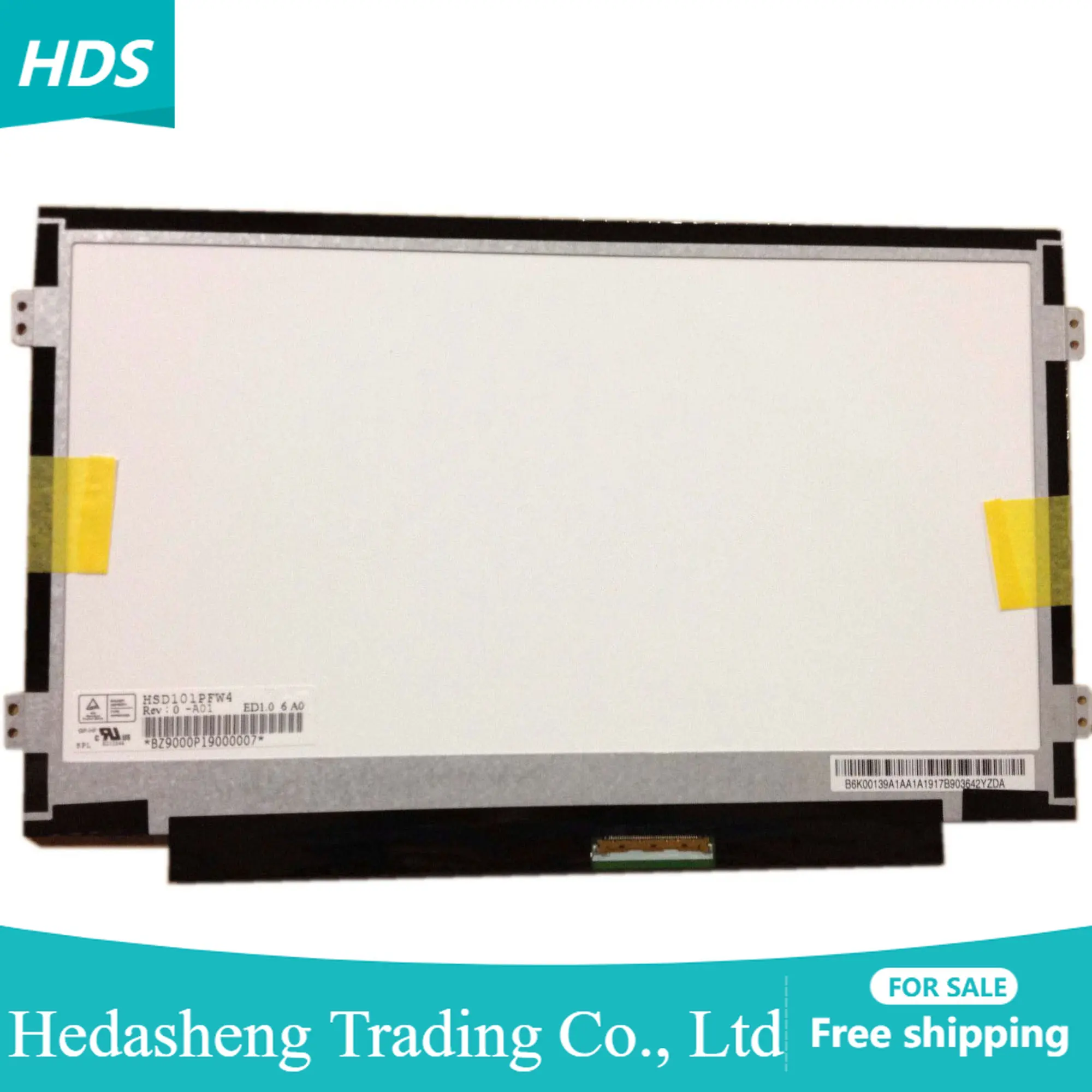 

HSD101PFW4 A00 A01 B101AW06 V.0 V.1 M101NWT2 R0 B101AW02 10.1 Slim 40 pin 1024X600 Laptop LCD LED Screen