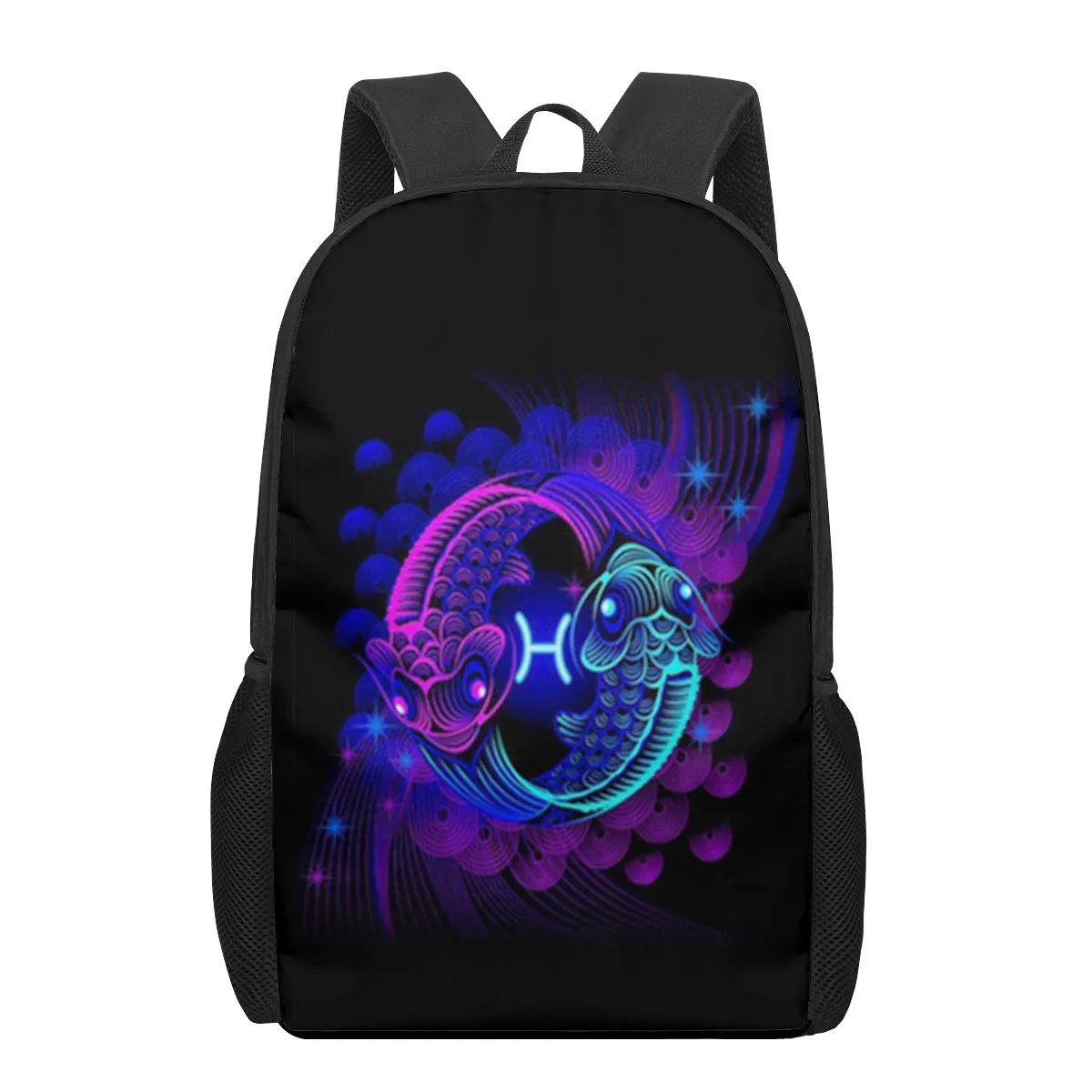 Art 12 constellations  3D Print School Backpack for Boys Girls Teenager Kids Book Bag Casual Shoulder Bags 16Inch Satchel Mochil