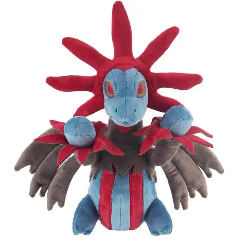 

25cm Pokemon Hydreigon Plush Dolls Pokémon Peluche Toy Stuffed Animal Toy for Children Birthday and Christmas Gifts