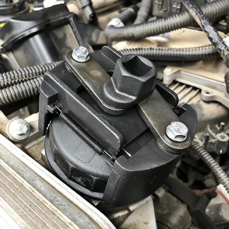 

Универсальный регулируемый двухкулачковый ключ для масляного фильтра, фильтр 60-80 мм, ключи для снятия фильтра, стальной лит...