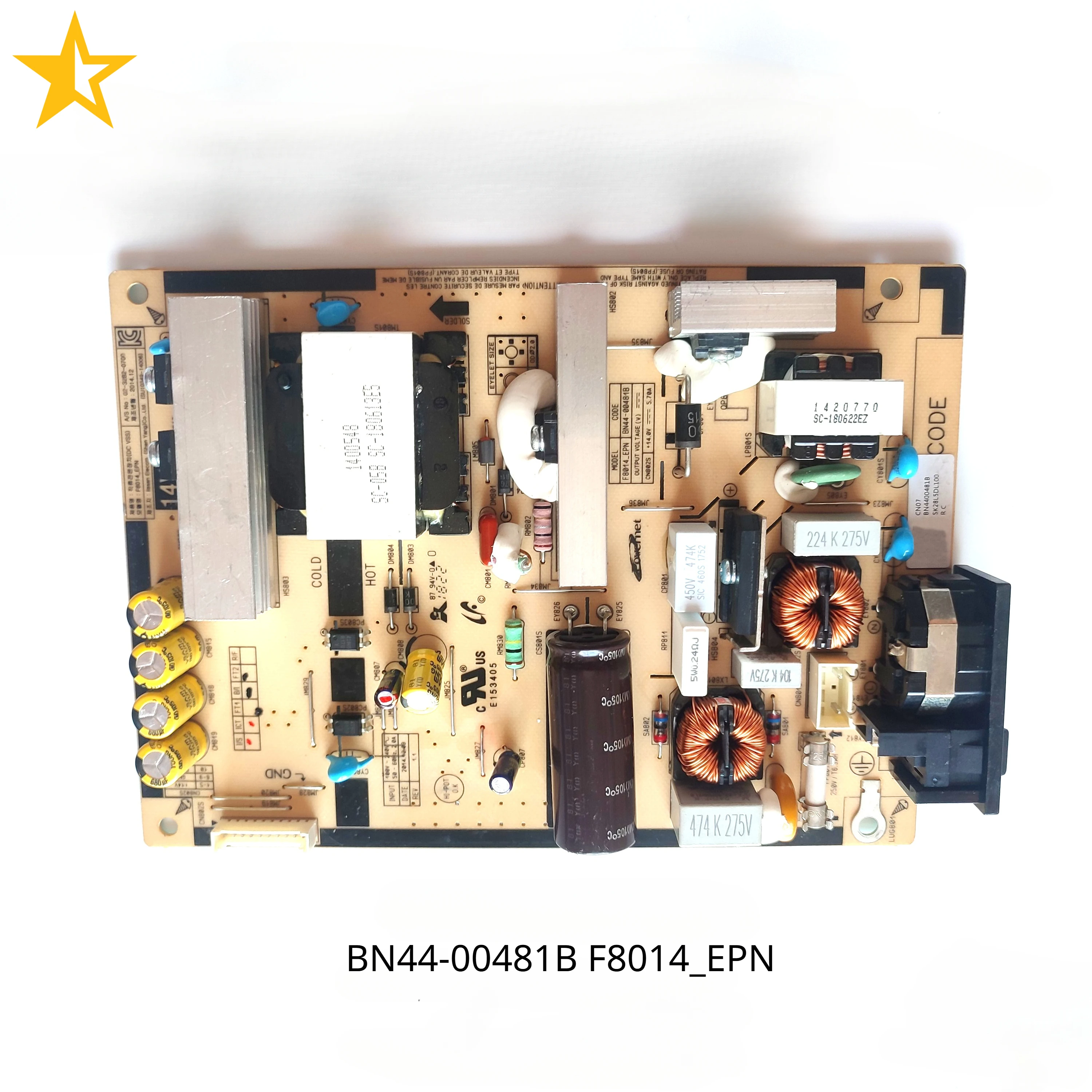 Новая Оригинальная планшетовая панель для ТВ-аксессуаров BN44-00481B F8014 _ EPN