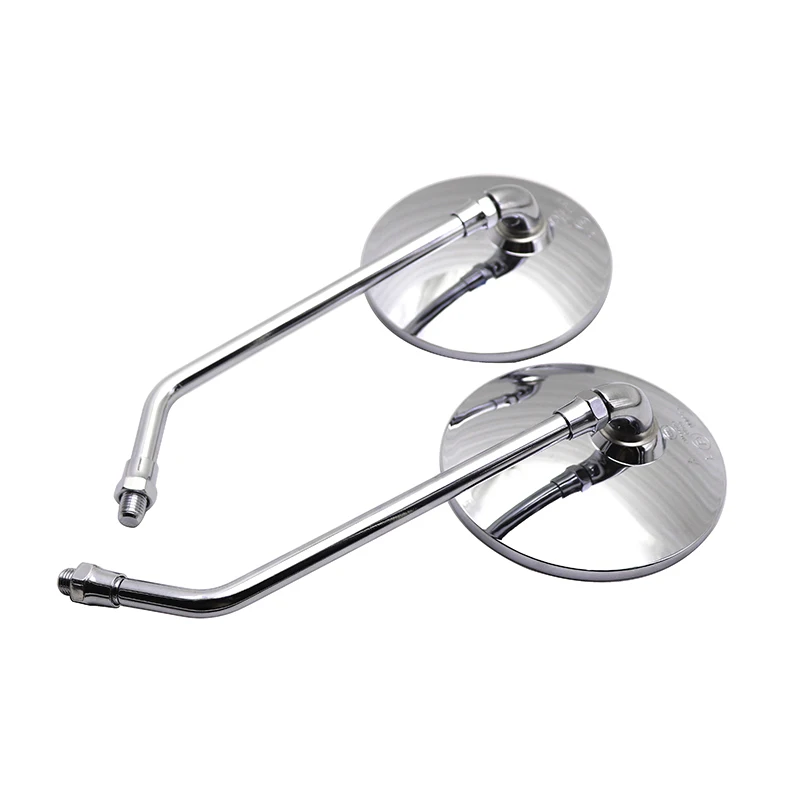 Зеркало заднего вида для мотоциклов 8/10 мм универсальное круглое Vespa GTS Suzuki Intruder VL