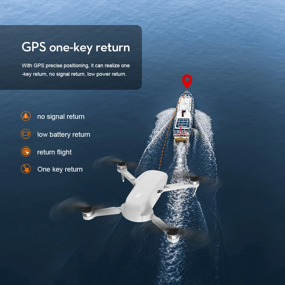 LSRC Новинка S6S мини GPS Дрон 4K Профессиональный двойная HD EIS камера световой поток 5G