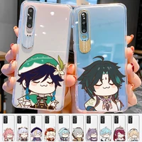 maiyaca genshin impact anime new cute phone case for huawei p 20 30 40 pro lite psmart2019 honor 8 10 20 y5 6 2019 nova3e