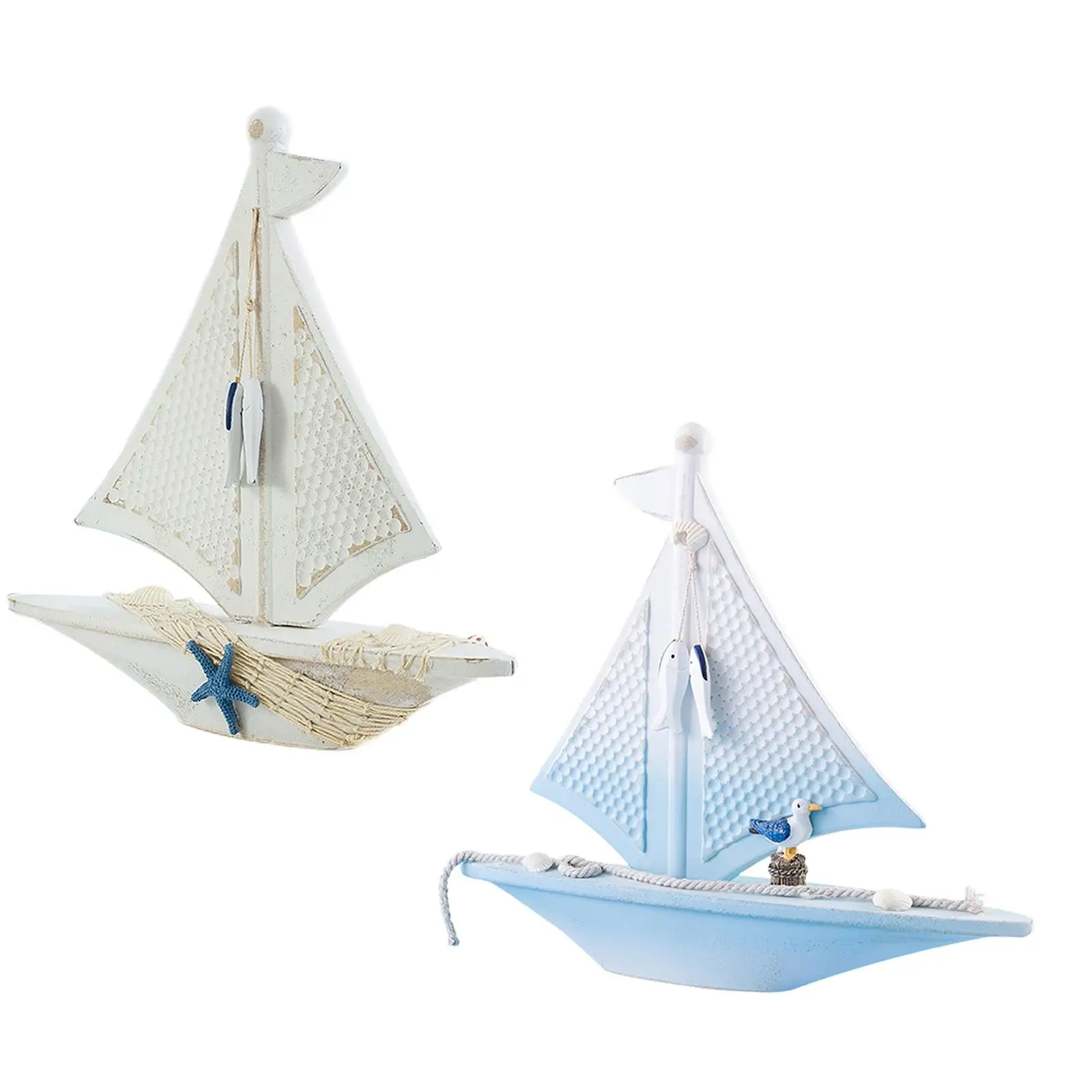 

Деревянная модель парусного корабля, декоративное украшение для морского корабля, реквизит для фотосъемки, статуя парусника для украшения ...