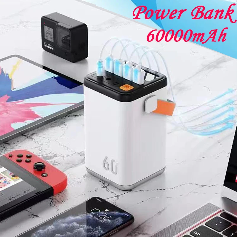 

Newmobile Power Bank60Ah 60Wfast Lading, Geschikt Voor Outdoor Self-Driving Tour Emergency Live-uitzending Mobiele LongPower