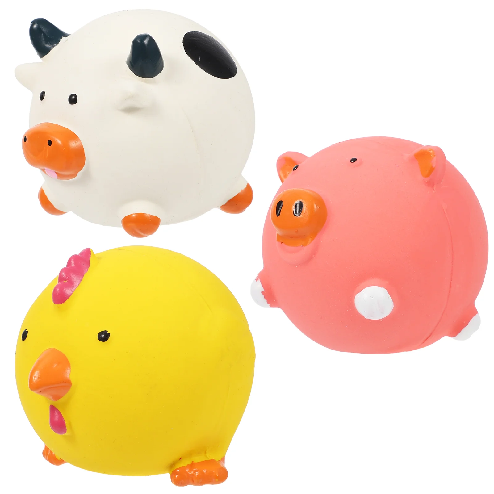 

3PCS Latex Puppy Usefu Chic Puppy Biting for Puppy