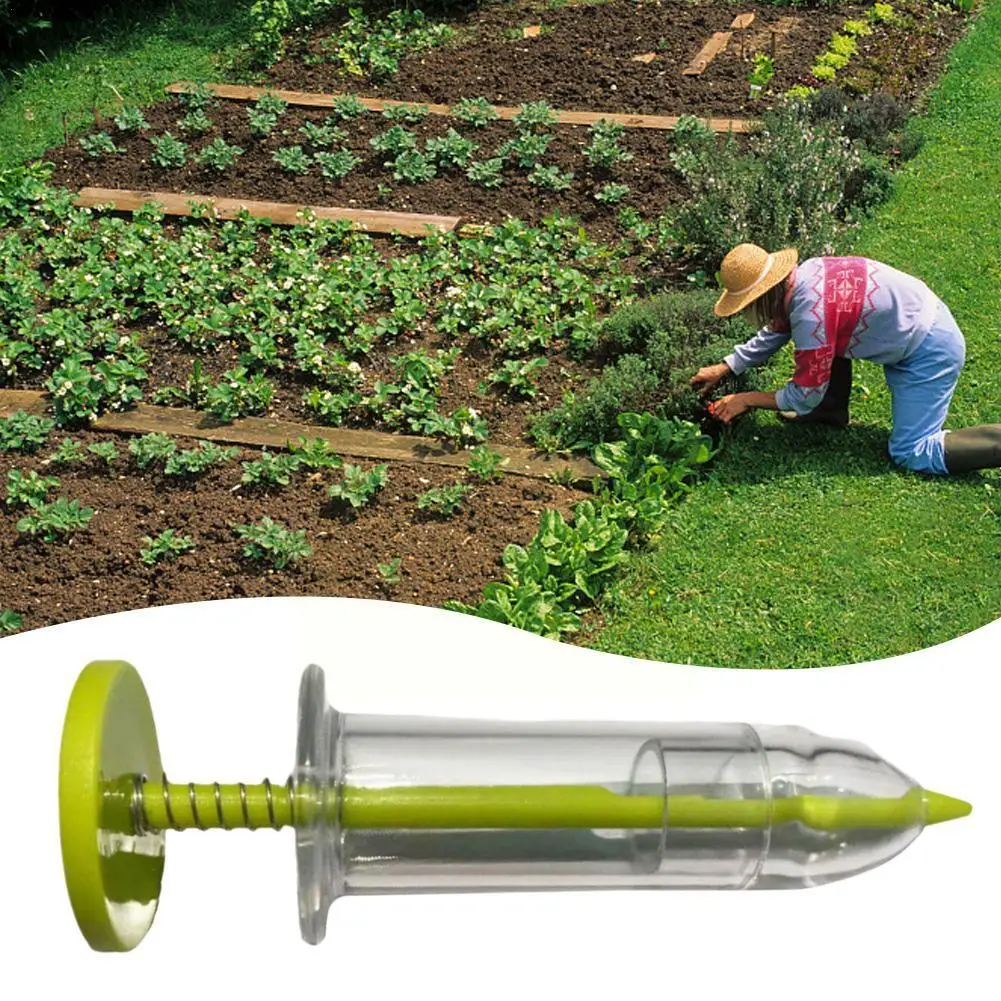 

Mini Sowing Seed Dispenser Sower Small Spreader With Manual Planter Hand Garden For Carrot Lettuce Grass And Spinach T3I0