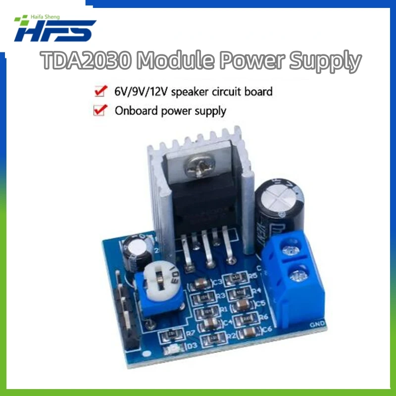 

TDA2030 Module Power Supply TDA2030 Audio Amplifier Board Module TDA2030A 6-12V Single