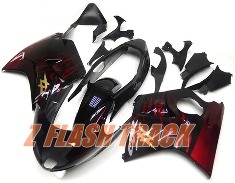 Для Honda CBR1100XX CBR 1100XX 1100 Super Blackbird 1997 1998 1999 2000 2001-2006 2007 Комплект обтекателя из пластика обтекателя ABS Injection