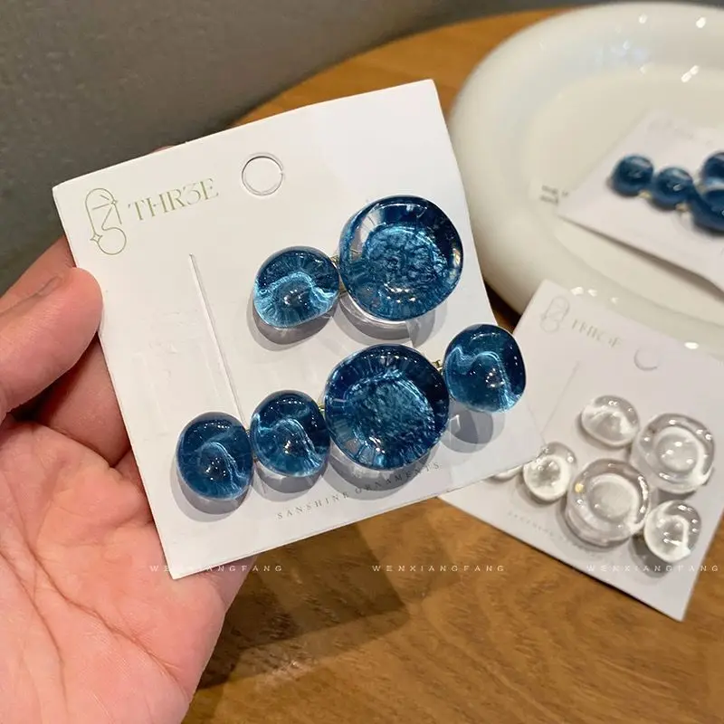 Новинка 2023 прозрачная Милая уксусная кислота в виде пузырьков стильные женские