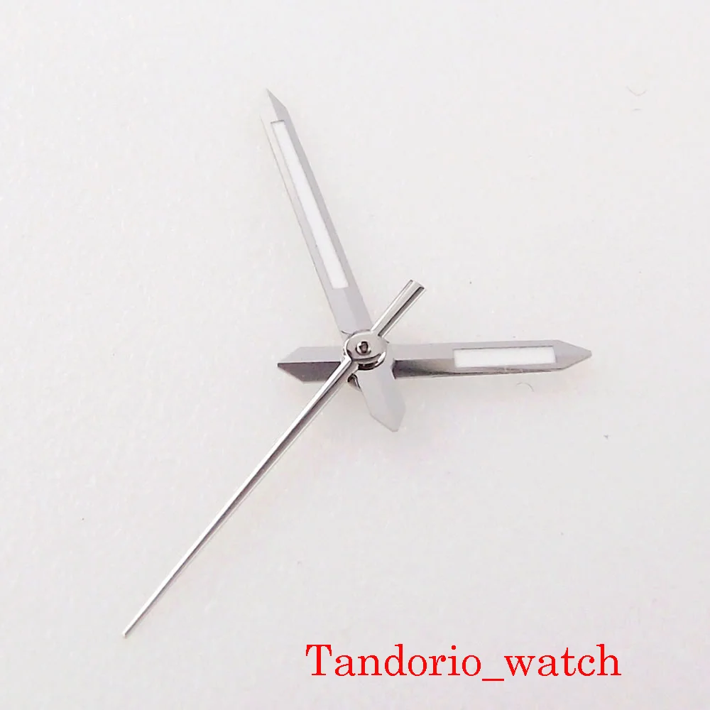 

Silver Color Watch Hands Needles Fit 7s36 7s25 7s35 6r15 4r15 4r35 4r36 Automatic Movement Green Luminous