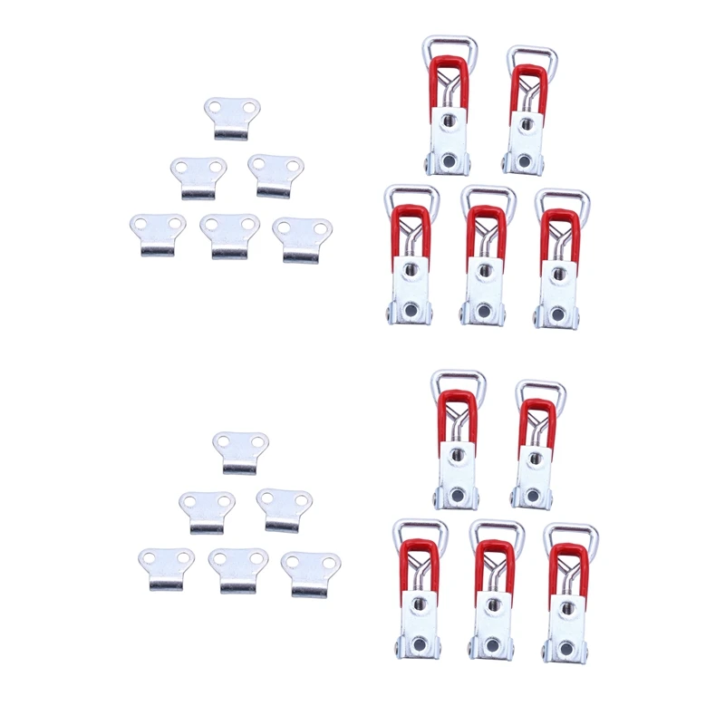 

10 шт., регулируемый рычажный зажим, 100 кг/фунтов