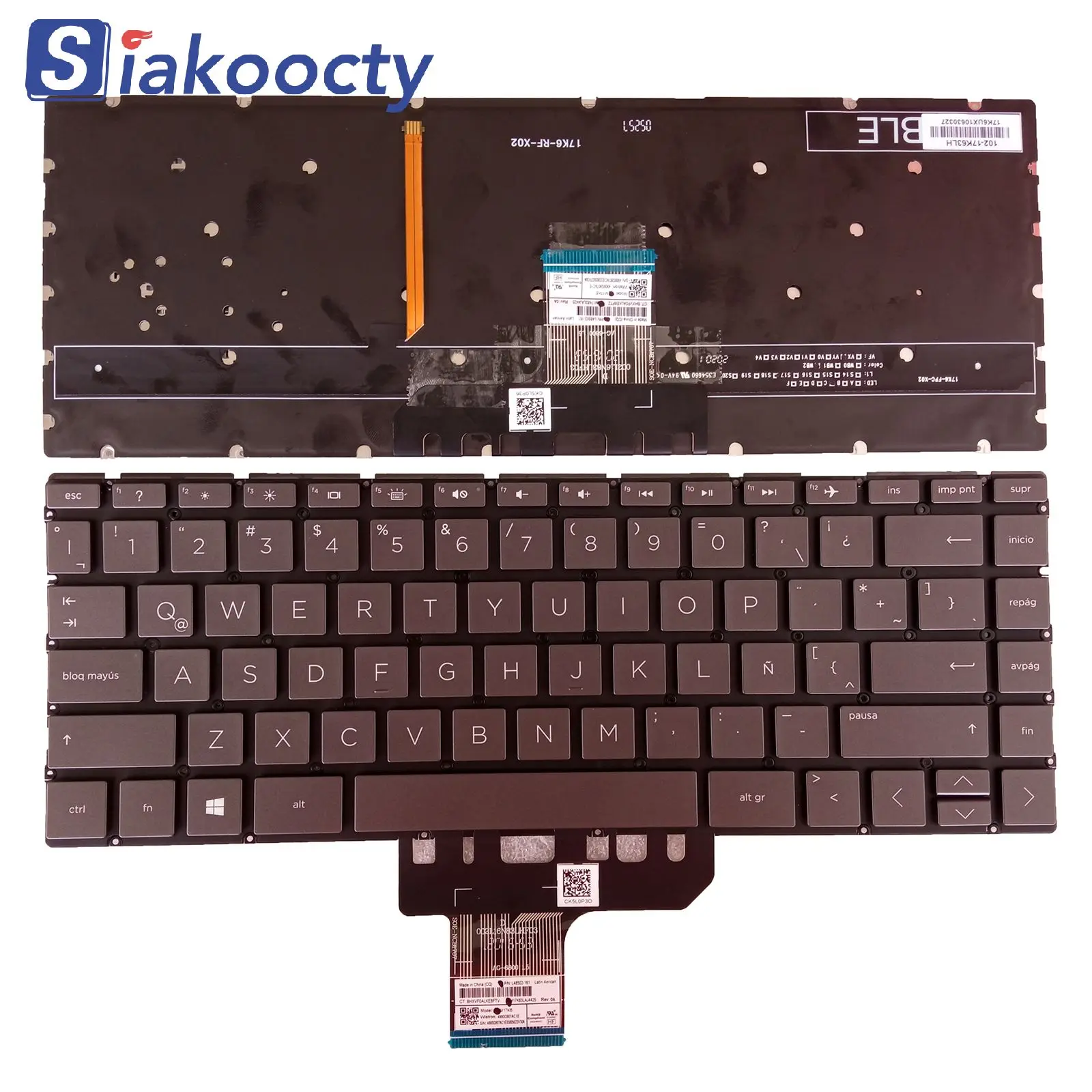 Новинка для HP Spectre 13-AF 13-af000 13-af500 клавиатура с подсветкой LA Brown