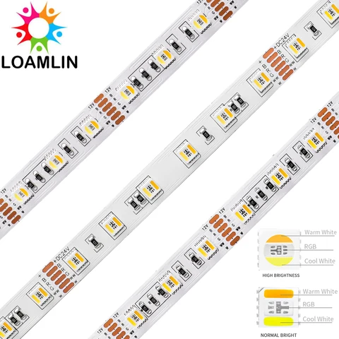 Светодиодная лента LOAMLIN 5м RGB CCT 60/96 LEDs/m