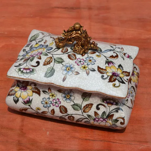 

Miley Newman Европейский сад окрашенные керамические ретро классические декоративные мебели декоративные коробки