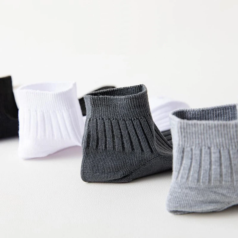 5 Pairs/Lot Men Short Socks Fashion Mesh Breathable Casual Athletic Ankle Socks Invisible Comfortable Boat Socks Street Style