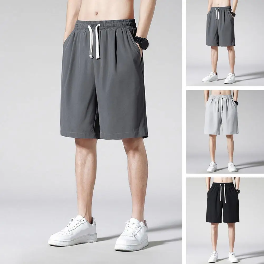 

New Summer Men's Loose Drawstring Breathable Five-point Pants Comfortable And Fashionable Men's Shorts Sports Pants