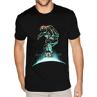 Футболка мужская в стиле Харадзюку, с коротким рукавом