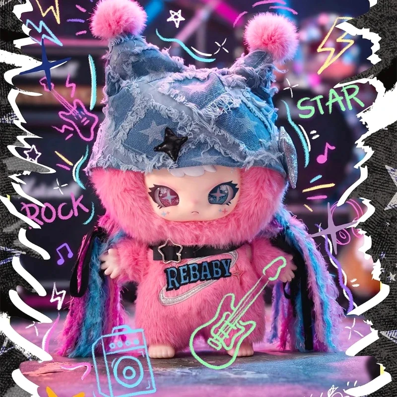 Фото Коллекционная аниме-фигурка Rebaby Teenage Era 400% Series Blind Box: милая кукла-сюрприз для декора комнаты, подарок для девочки №1