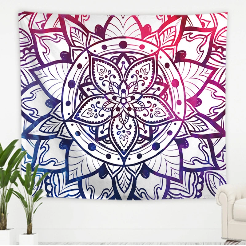 

Ashou Psychedelic Tapestry Wall Hanging Decor Wall Deocr Boho Decoration Bohemia Tapestry Mandalas Wall Decoration Witch