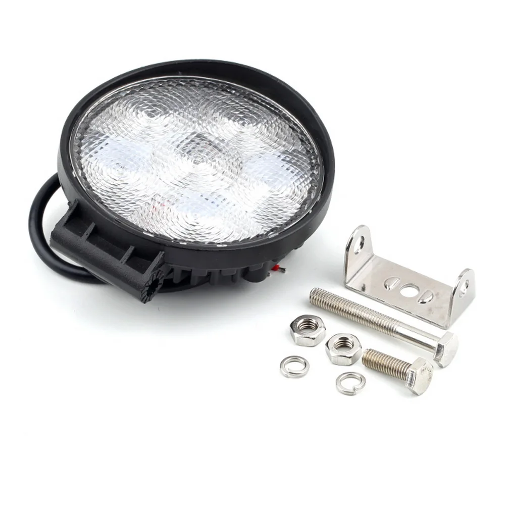 

Светодиодный рабочий светильник мощностью 18 Вт, супер яркая внедорожная лампа, универсальная светодиодный льная Светодиодная лампа для дн...