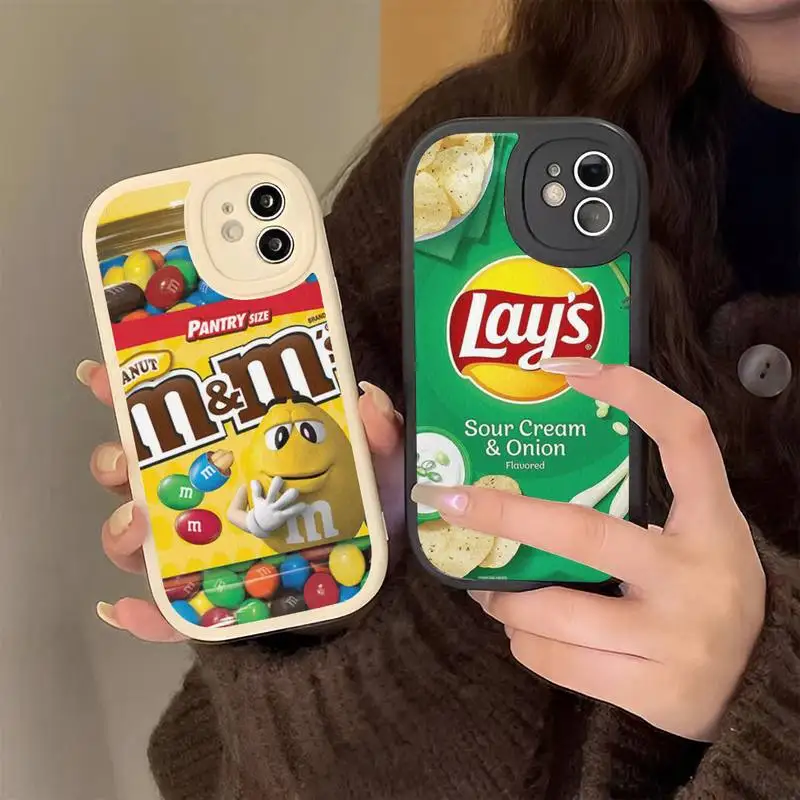 

Chocolate Biscuit Milk Hard Leather Phone Case for iPhone 13 12 Mini 11 14 Pro Max Xs X Xr 7 8 Plus 6 6s Se 2022