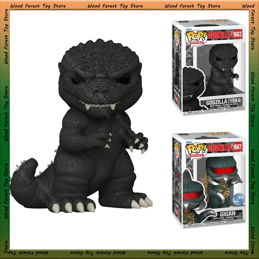 Оригинальная фигурка Funko Pop Godzilla Gojira 1984 статуя модель игрушки коллекционный декор