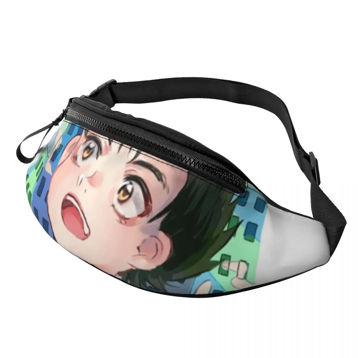

Поясная Сумка Yusuke с окошком, поясная сумка Yusuke Urameshi из полиэстера, женская сумка для велосипеда